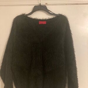 Black Fuzzy Sweater